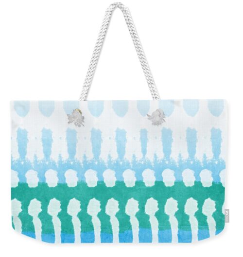 Aqua Weekender Tote Bag Aqua Weekender Tote Bag