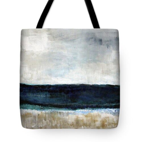 Beach- abstract painting Tote Bag