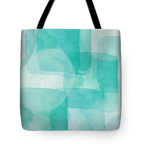 Beach Glass- Abstract Art by Linda Woods Tote Bag