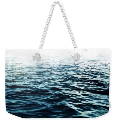 Blue Sea Weekender Tote Bag Blue Sea Weekender Tote Bag