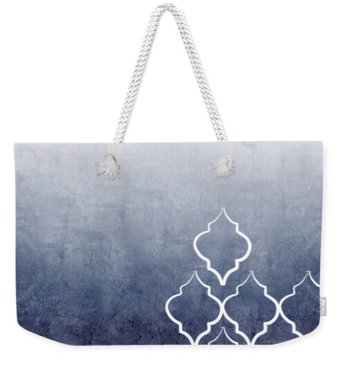 Chambray Ombre Weekender Tote Bag Chambray Ombre Weekender Tote Bag