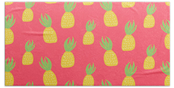 Cute Pineapples Beach Towel