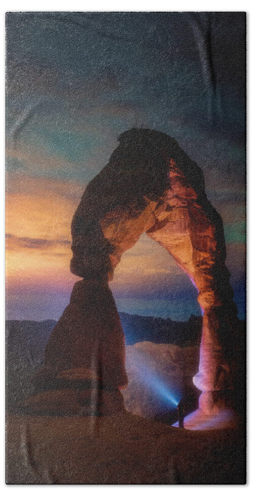 Finding Heaven Beach Towel