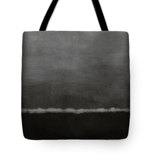 Grey Skies- Abstract Art by Linda Woods Tote Bag