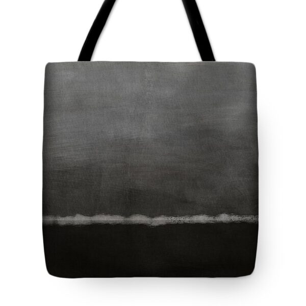 Grey Skies- Abstract Art by Linda Woods Tote Bag