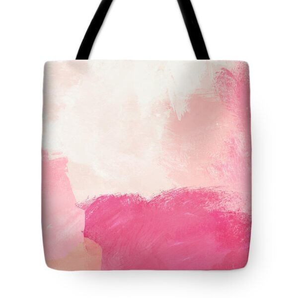 History of Pink- Abstract Art by Linda Woods Tote Bag