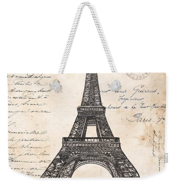 La Tour Eiffel Weekender Tote Bag La Tour Eiffel Weekender Tote Bag