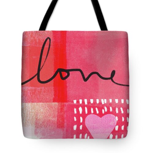 Love Notes- Art by Linda Woods Tote Bag