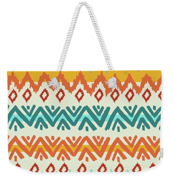 Navajo Mission Round #2 Weekender Tote Bag