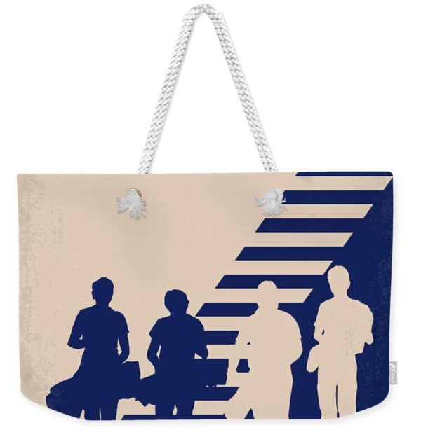 No429 My Stand by me minimal movie poster Weekender Tote Bag