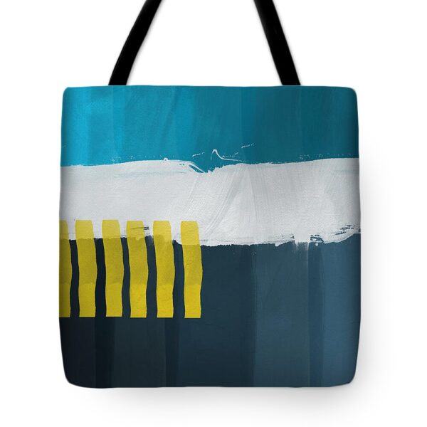 Ocean Front Walk 2- Art by Linda Woods Tote Bag