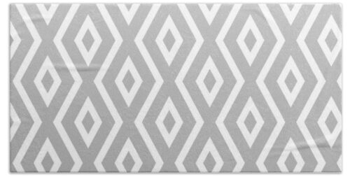 Silver Pattern Beach Towel