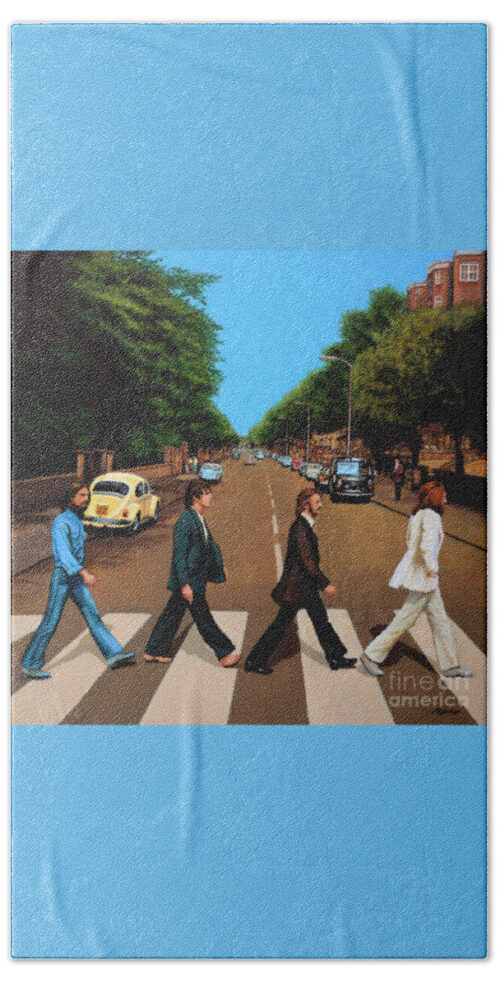 The Beatles Abbey Road Beach Towel