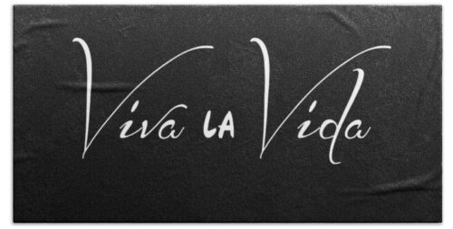 Viva la Vida Beach Towel