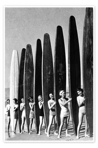 Vintage Surfer Girls